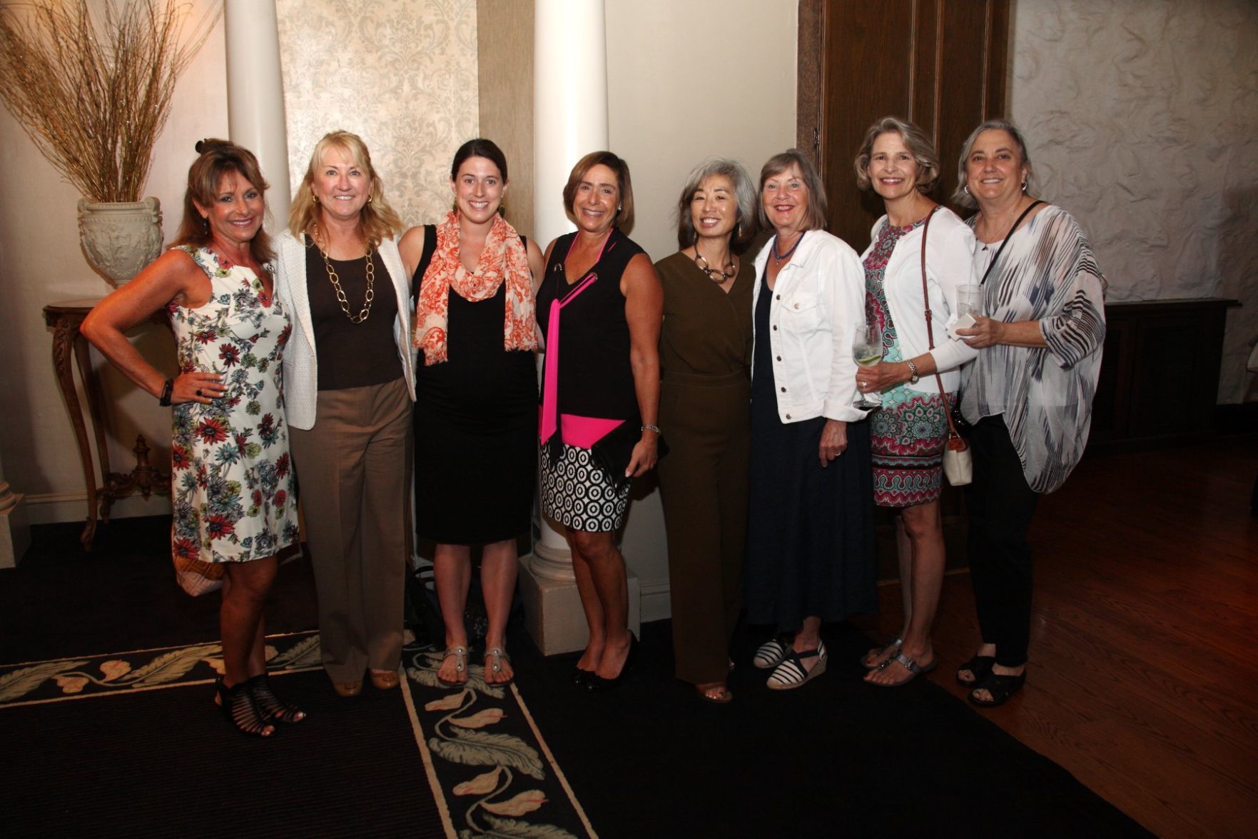 Linda Kintz, Judy Rubin, Emily Maltby, Susie Luten, Hyran Son, Carol Flannery, Janet Garrett, Wendy Bell